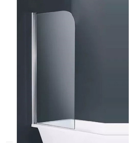 Rebatible Vidrio Templado Ducha Bañera Mampara Baño Puerta Armazón Cromo Panel Transparente