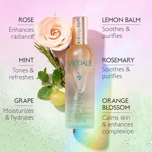 O Tônico Face Mist Caudalie Beauty Elixir Fecha Os Poros 100