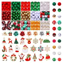 Comprar 260 Piezas De Abalorios Y Charms De Navidad Hacer Joyas...