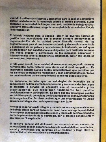 Diplomado En Gestión Competitiva (Usado)