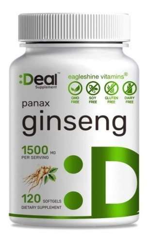 Ginseng 1500 Mg - 120 Uds