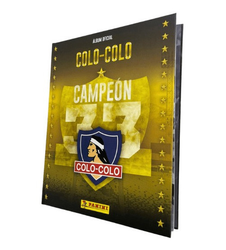 Álbum Tapa Dura Colo-colo Campeon 33 Estrellas + 5 Sobres 