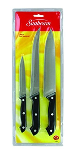 Sunbeam Chef Knife Set 3 Pc