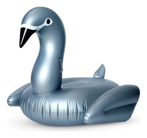 Flotador Grande Cisne Plateado 120 Cm