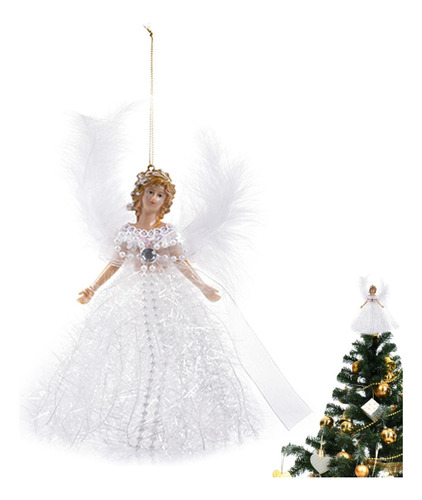 Muñeco Colgante Ángel Decoración Árbol Navidad 22 X 13 Cm