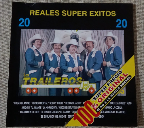 Los Traileros Del Norte - 20 Reales Exitos (cd Original)