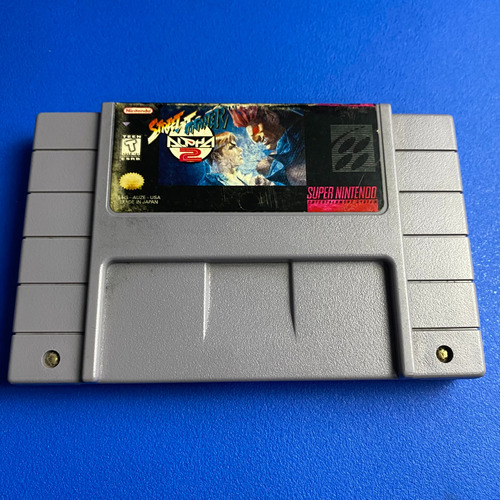 Street Fighter Alpha 2 Snes Nintendo Original