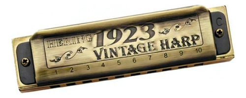 Gaita Diatônica Vintage Harp Mi Hering