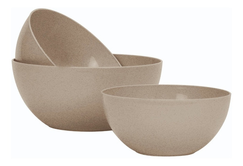 Bowls Set X3: 17, 20, 23 Cm Con Caja Regalo Areia Carol