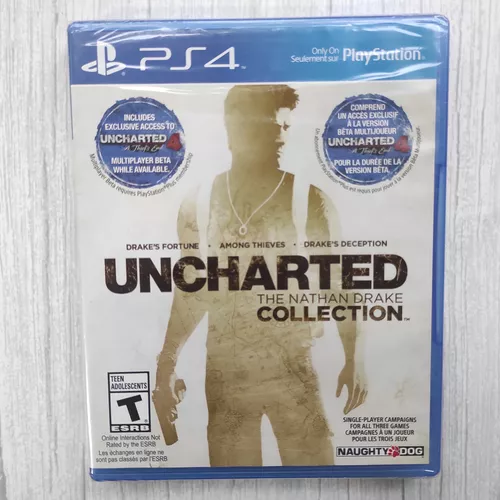 Uncharted: The Nathan Drake Collection official promotional image