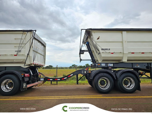 Rodocaçamba Randon Basculante 9 Eixos Com Pneus Lona Fácil