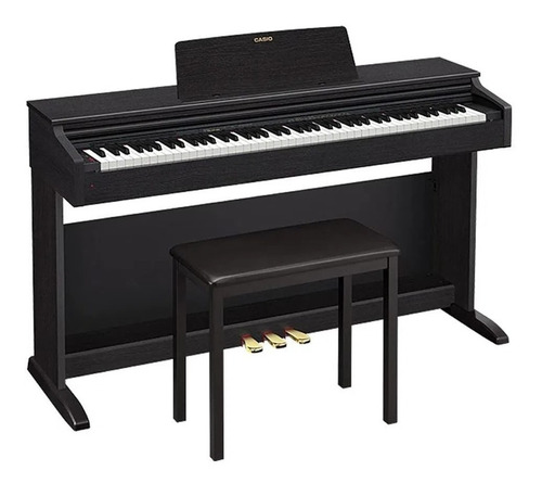 Piano Digital Casio Celviano Ap 270 Bk Preto C/ Banco Ap270