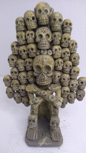 Mictlantecuhtli Dios Muerte Azteca Artesania Prehispánica M4