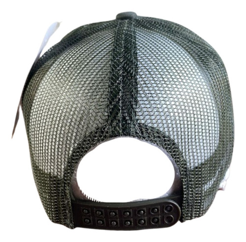 Gorra Estilo John Deere Gris Oscuro Original Trucker Jd039 Gris Oscuro Único