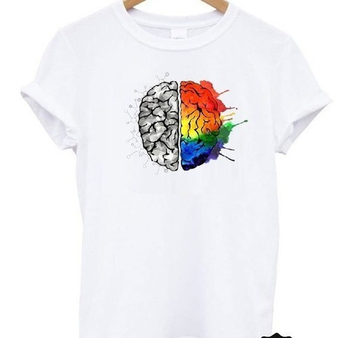 Remera Lgbt Cerebro/ Pride / Orgullo Gay