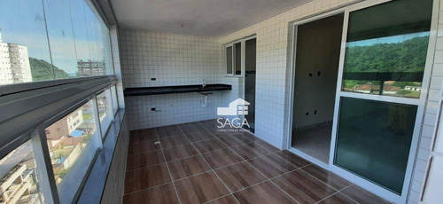 Imagem 1 de 30 de Apartamento Com 3 Dormitórios À Venda, 119 M² Por R$ 540.000,00 - Canto Do Forte - Praia Grande/sp - Ap4335