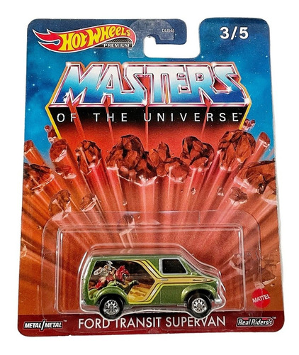 Master Universe Ford Transit Super Hot Wheels Premium Metal