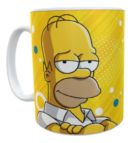 Taza Cerámica Homero Los Simpson Sublimada