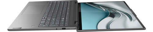 Imagen 6 de 8 de Lenovo Yoga 7 16IAP7 - Storm gray - 8 GB - 256 GB - 2560 px x 16000 px - Intel Iris Xe Graphics G7 80EUs - Intel - Core i5 - 1240P - Windows - 11 - Home (Incluye: Con pantalla táctil)