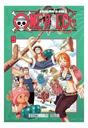 One Piece 3 Em 1 Vol. 9 Capa Comum - Panini | MercadoLivre