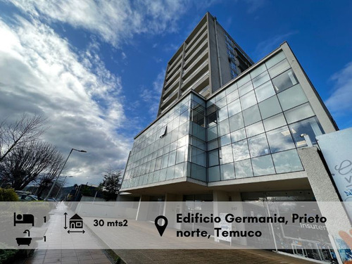 Departamento En Venta De 1 Dorm. 1 Baño En Edificio Germania