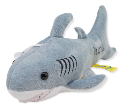 Peluche Tiburón Sharkyblu Gris Ch Ranizzima