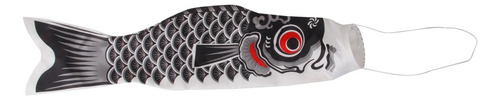 55/70/100/150cm Bandera De Manga Peces Streamer 150cm Negro