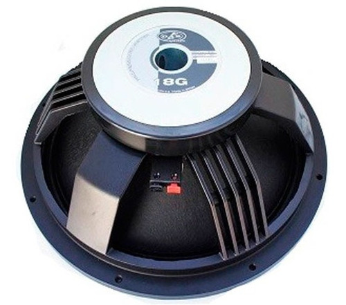 Subwoofer Das Audio 18g 700 Watts Rms Parlante 97db 102mm Color Negro Activo