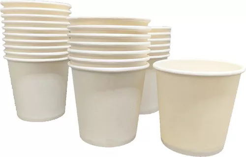 Vaso biodegradable de papel 4oz.  JM Distribuidores - Vasos para café