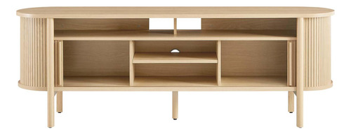 Soporte Para Tv De 71 Pulgadas Color Roble Cadence