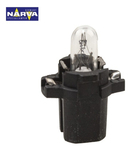 Bombillo Tablero Con Socate Base Negra 12v 1.2w Narva