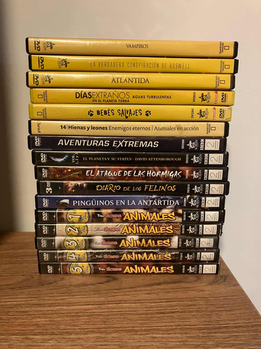 Super Lote Dvds Documentales Natgeo Y Bbc Animales