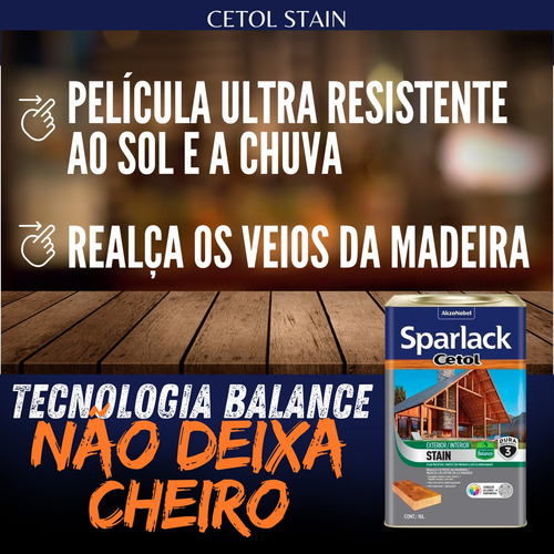 Cetol Stain Balance - Protetor Elástico Impregnante Acet 16l