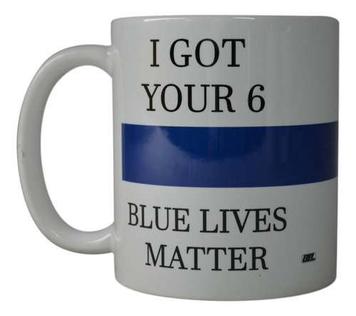 Rogue River Taza De Café Blue Lives Matter Thin Blue Line No