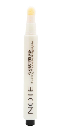 Note Perfecting Pen Corrector Iluminador Facial Vegano 3ml 