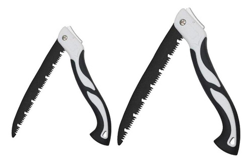 2 Pieces Portable Folding Steel Pruning Saw Branch