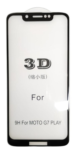 Película De Vidro 3d Moto G7 Play