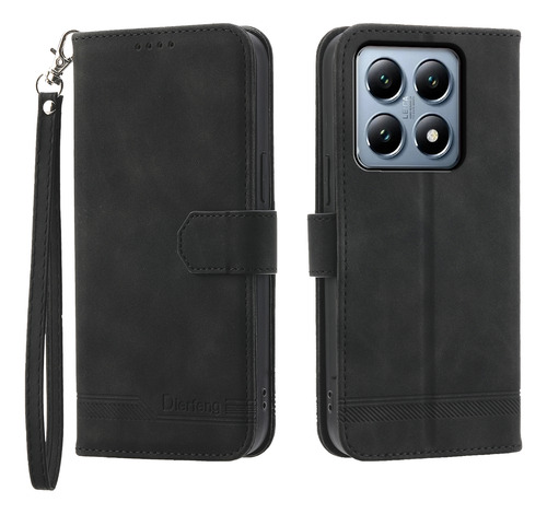 Funda Magnética Con Hebilla Magnética Con Logotipo De Línea Prensada En Caliente Para Huawei Honor Magic Series, Soporte Para Teléfono, Moderna, Carte