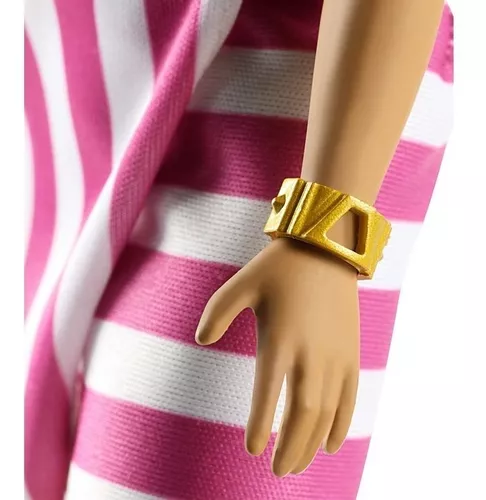 Boneca Barbie Plus Size Fashionista 102 Roupa Extra Original