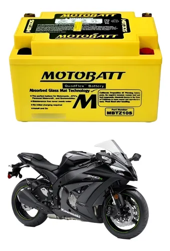 comprar Bateria Zx 10r Kawasaki Mod. Originalinal (8,6ah Motobatt)