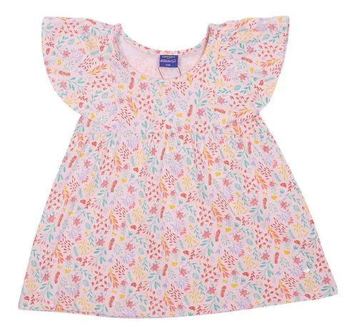 comprar Vestido Bebé Algodón Verano Niña Rosado