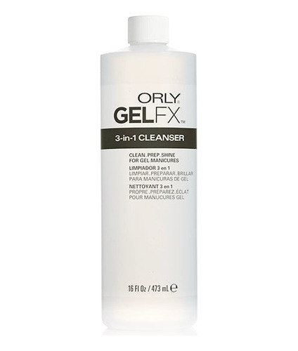 Orly Gel Fx 3 In 1 Clarificador Y Limpiador 473 Ml