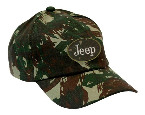 Boné Camuflado Bordado Jeep Elipse - Atack