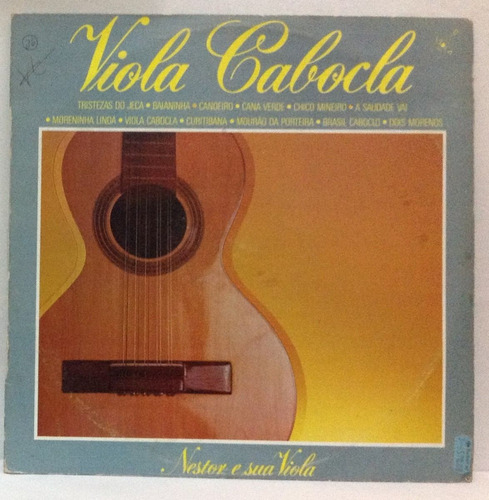 Lp Nestor E Sua Viola - Viola Cabocla - 1987 - Phonodisc