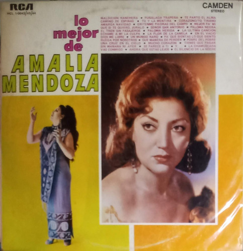 Amalia Mendoza - Lo Mejor