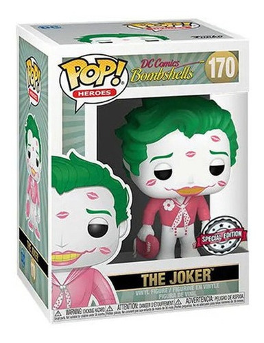 Boneco Funko Pop Bombshells: The Joker #170