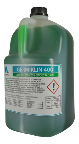 Imagen 2 de 2 de Sanitizante De Sales Cuaternarias De Amonio Biodegradable