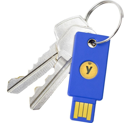 Imagen 2 de 5 de Yubikey Nfc Usb Llave Seguridad Clave Acceso Fido2 U2f!