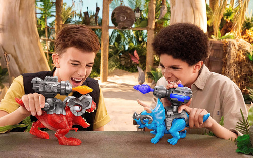 Smashers Dino Island T-rex Battles (versión Roja) De Zuru