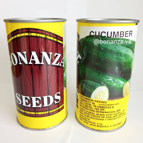 Semillas De Pepino Poinseth 76 X 100 Gr Bonanza
